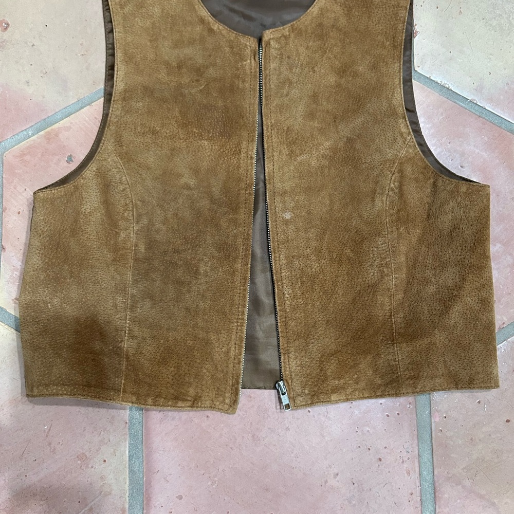 Marsh Landing leather vest